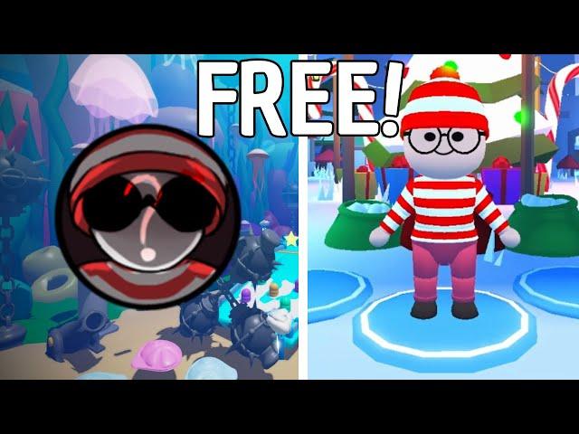 How To Get ??? Badge And Waldo Or HeWhoCannotBeFound Skin On Roblox DropBlox! (Jax Roblox)