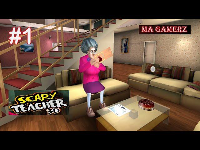 SCARY TEACHER CHAPTER 1  #1  FUNNY GAME-- -MA GAMERZ