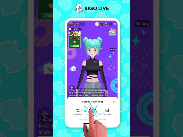 BIGO LIVE Tutorial - How to capture the most exciting moments of your live and show to your fans