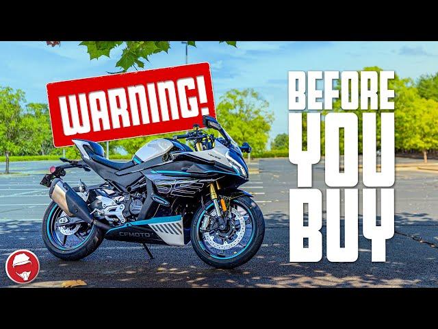 BEFORE you buy a CFMOTO 450 SS...WATCH THIS!