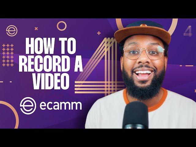 How to Record a Video with Ecamm Live v4