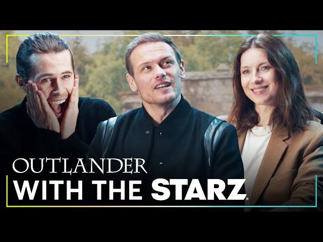 The Cast of Outlander Play ‘Fill in the Blank’ | Season 7