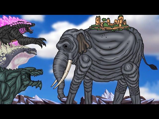 ZUNESHA(One piece) vs EVOLVED GODZILLA & GODZILLA EARTH & WHALE GODZILLA | EPIC BATTLE !!!