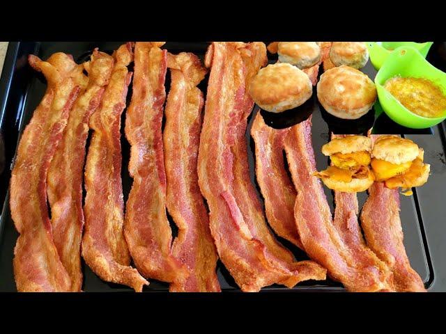 Air Fryer Bacon Ninja Foodi XL Pro 10 in 1 AirFryer Oven Air Fryer Breakfast