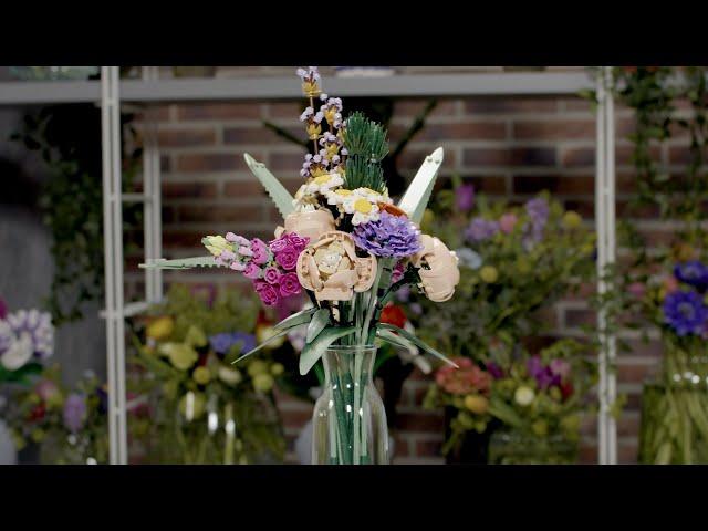 LEGO Flower Bouquet | LEGO Botanical Collection Designer Video | 10280