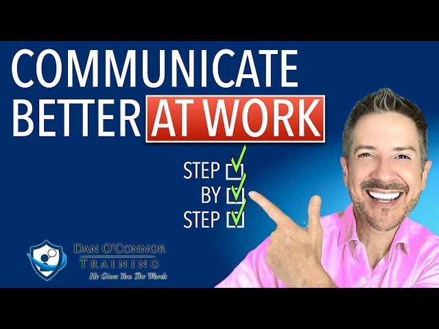 How to improve communication skills in the workplace fast | Professional communication training