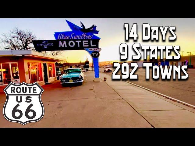 Route 66 ||| 14 Day Road Trip ||| All 292 Towns!