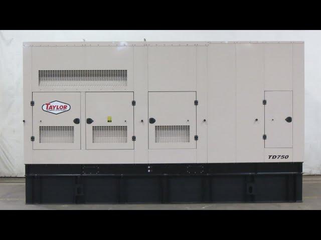 New 2023 Taylor Power Systems TD750 750 kW diesel generator Perkins EPA Tier 2 engine - CSDG # 4092