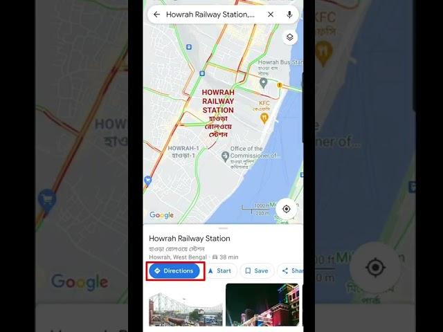 How to save route in google maps #shorts
