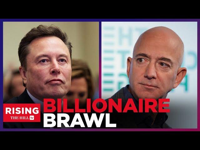 BILLIONAIRES Elon Musk, Jeff Bezos BEEF Over Trump: Rising REACTS