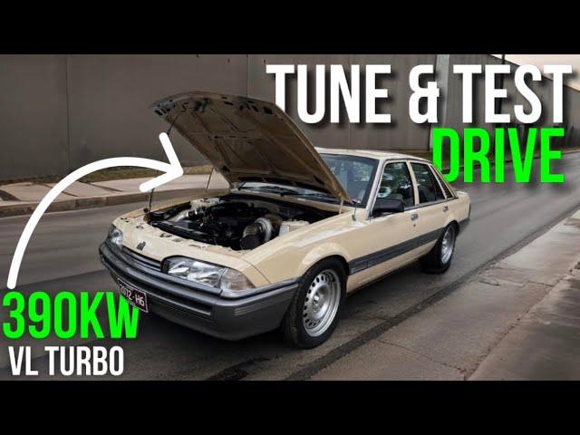 RB30 Turbo VL TUNE & TEST Drive 