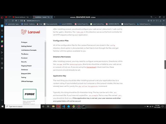 Laravel 7  tutorial  #1- How to install laravel on windows 7/8/10