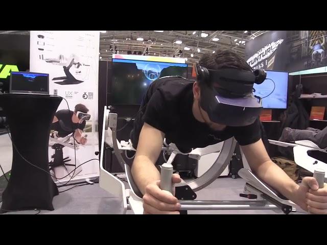 Fitnessstudio zu Hause  Icaros Flugsimulator:  Ein super Trainingsgerät. Free Messe München