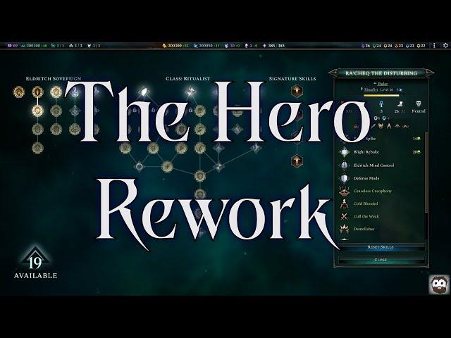 The Hero Rework - Age of Wonders 4 (MP) Basics