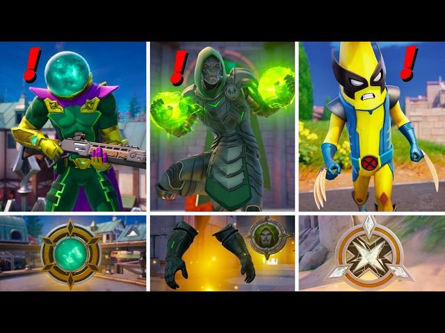 Fortnite Season 4  - All Bosses, Mythic Powers, Medallions Location Guide!