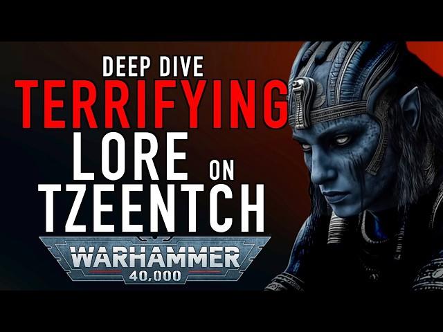 Deep Dive on the Chaos God Tzeentch in Warhammer 40K #chaosdemons #wh40klore #spacemarines