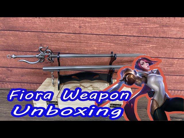 The Grand Duelist Fiora Sword Unboxing