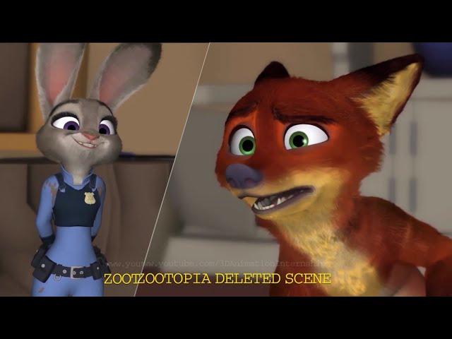 Zootopia | Zootopia Deleted Scenes | Disney•Pixar I @3DAnimationInternships