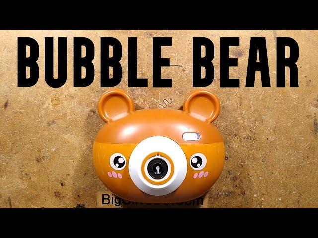 Inside a Poundland bubble bear