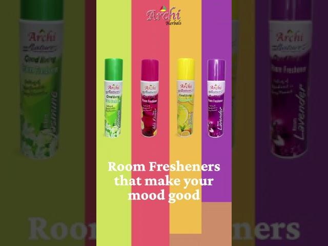 Archi Herbals Range of room freshers with 6 new fragrances