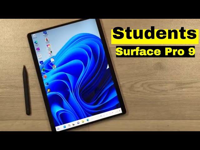 Microsoft Surface Pro 9 - Best Tablet For Students With 13 Amazing Features