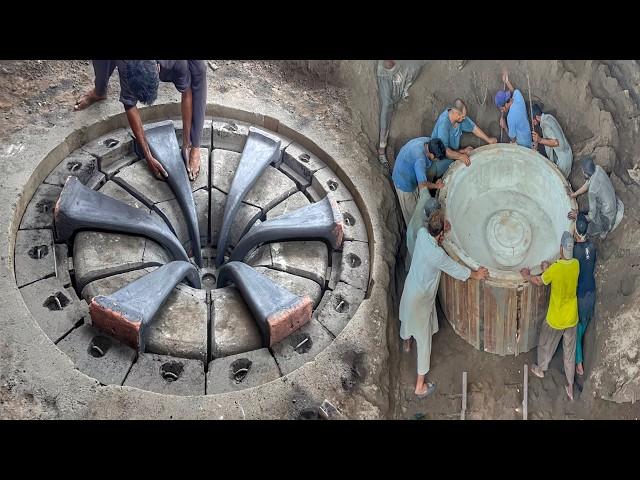 the Manufacturing Process of biggest Turbine impeller | Heavy-duty industrial Oil pump impeller!