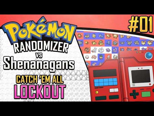 Pokemon Randomizer Catch 'Em All LOCKOUT vs Shenanagans #1