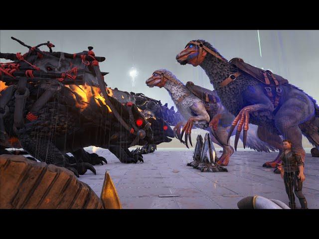 Ark Primal Fear Season 3 #18 Taming a Demonic thorny Dragon and army breeding time