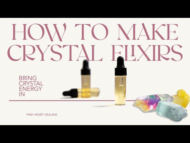 How to Make a Quick and Easy Crystal Elixir At Home