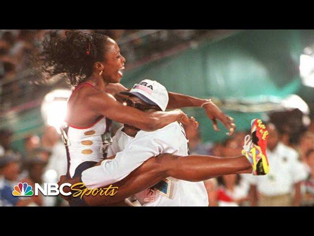 Devers wins back-to-back 100m golds by PHOTO FINISH in 1992 & 1996 Olympics | NBC Sports