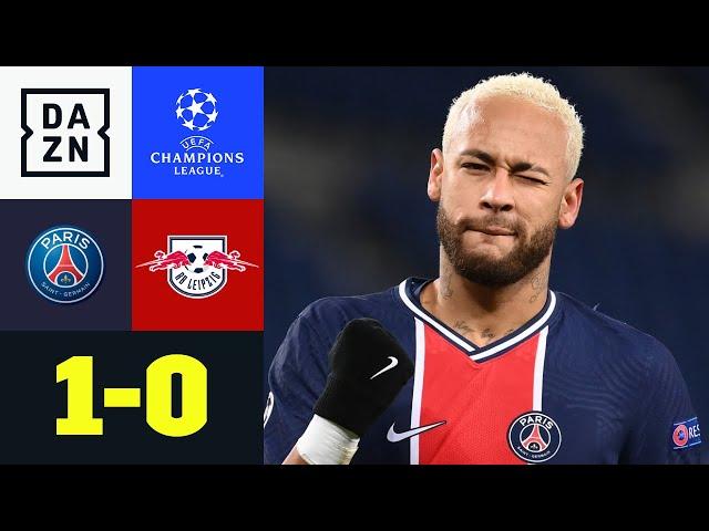 Sabitzer foult - Neymar trifft: PSG - RB Leipzig 1:0 | UEFA Champions League | DAZN