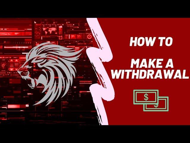 How to make a Withdrawal - Alliance Trading Corp.