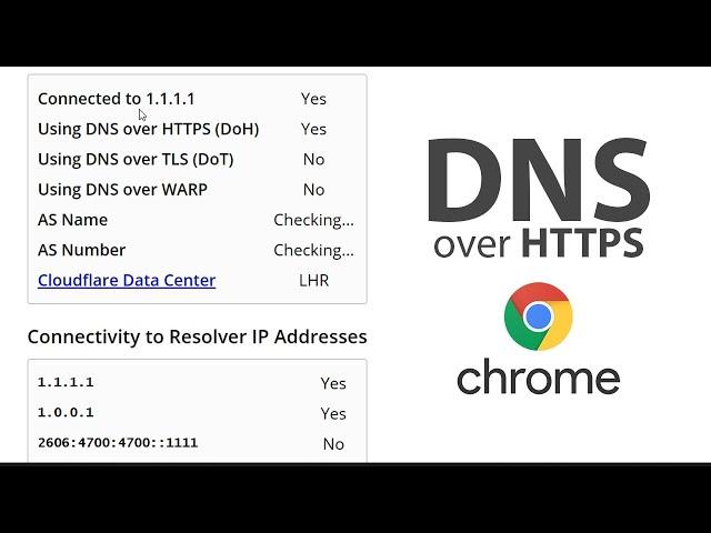 How to Enbale DoH in Google Chrome (DNS over HTTPS)