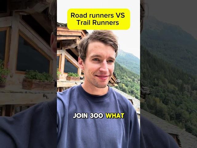 Road Runners versus Trail Runners