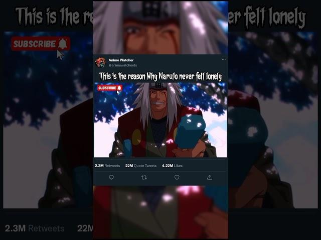 This is the reason why Naruto never felt lonely|Anime Watcher