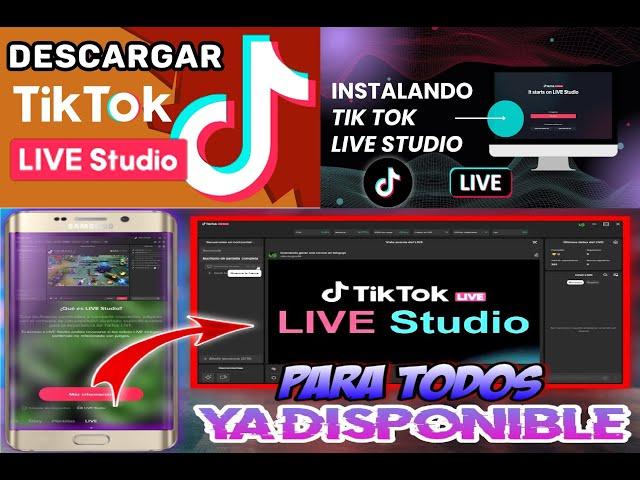 Como DESCARGAR e INSTALAR TikTok LIVE Studio en la PC (Gratis 2023)