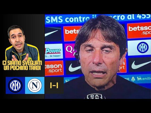 Io sono più INC****** di ANTONIO CONTE  INTER-NAPOLI 1-1 la moviola