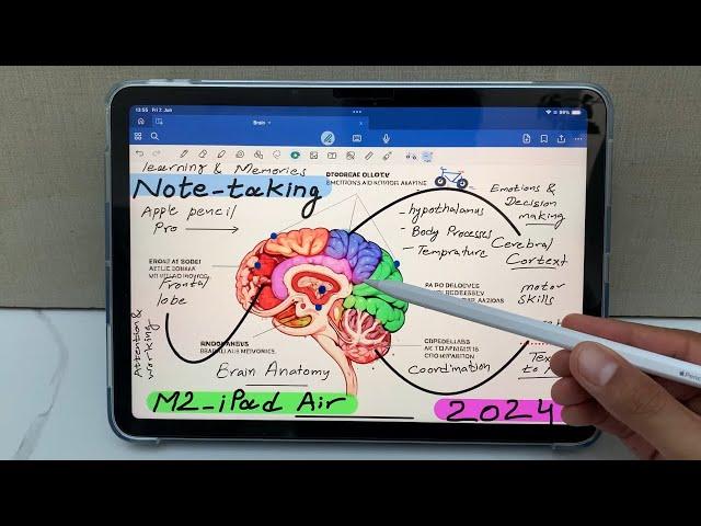 iPad Air M2 - 2024 - How to Take Notes - 17 Powerful Tips and Tricks