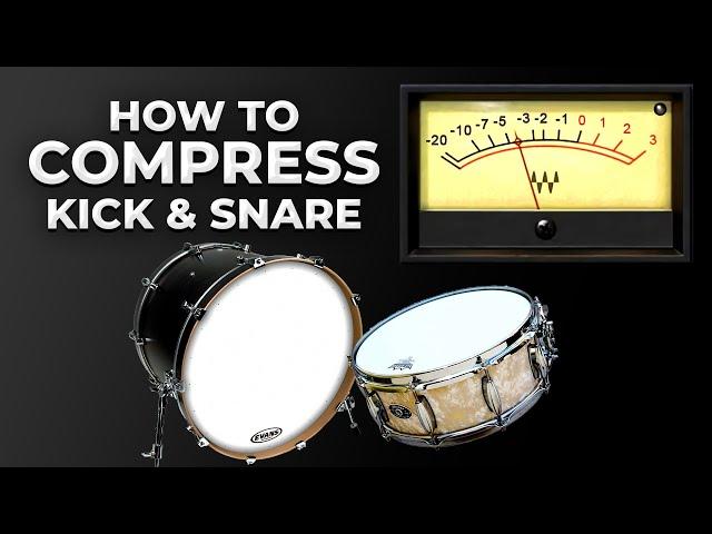 Magic Compressor Settings for KICK & SNARE