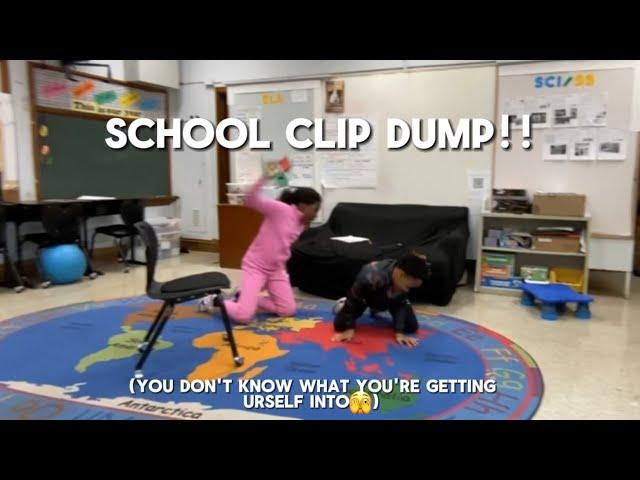 School clip dump!! (On solar eclipse day 2024) ft. @Taco-Tuesday-Youtube