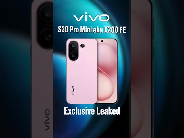 Everything Revealed –Vivo S30 Pro Mini aka Vivo X200 Mini Launching Soon in India with India Price 