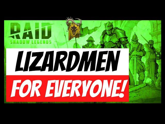 Lizardmen FW21 for EVERYONE! Raid: Shadow Legends