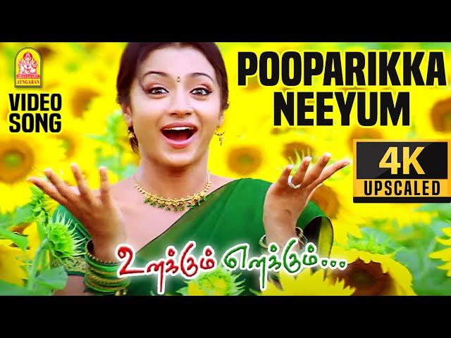 Pooparikka Neeyum - 4K Video Song | பூப்பறிக்க நீயும் போகாதே | Unakkum Enakkum | Jayam Ravi | Trisha