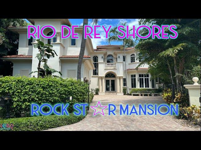 Soflo Properties TV Presents ... Rio Del Rey Shores Rock Star Inter-coastal Mansion with epic deck.