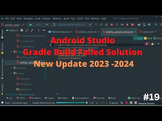 Android Studio Gradle  Build Failed Solution New Update 2024 -2025  #19