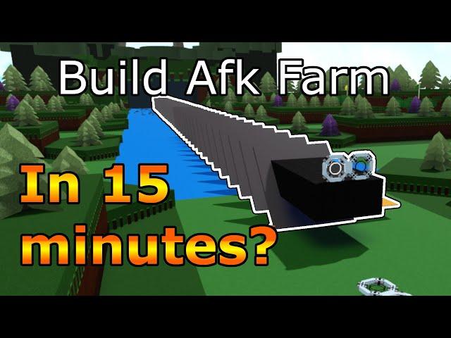 Perfect AFK Farm, but Build in Extremely Short Time! Build A Boat For Treasure