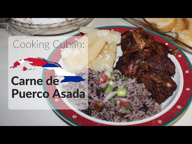 Cooking Cuban - Carne de Puerco Asado (Roast pork)