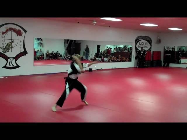 Sensei Alex's creative open hand form 12-11-10