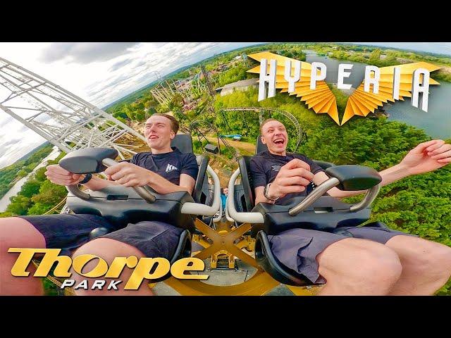 HYPERIA Ridercam POV | THORPE PARK