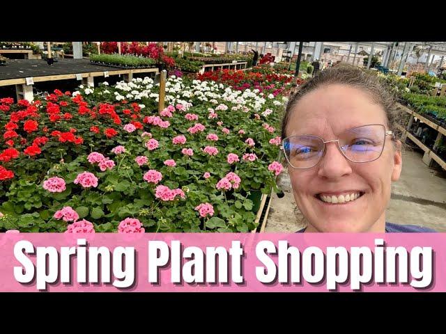 🪻Spring Plant Shopping!  Touring Green Acres Nursery in Melissa, TX | Annuals & Perennials